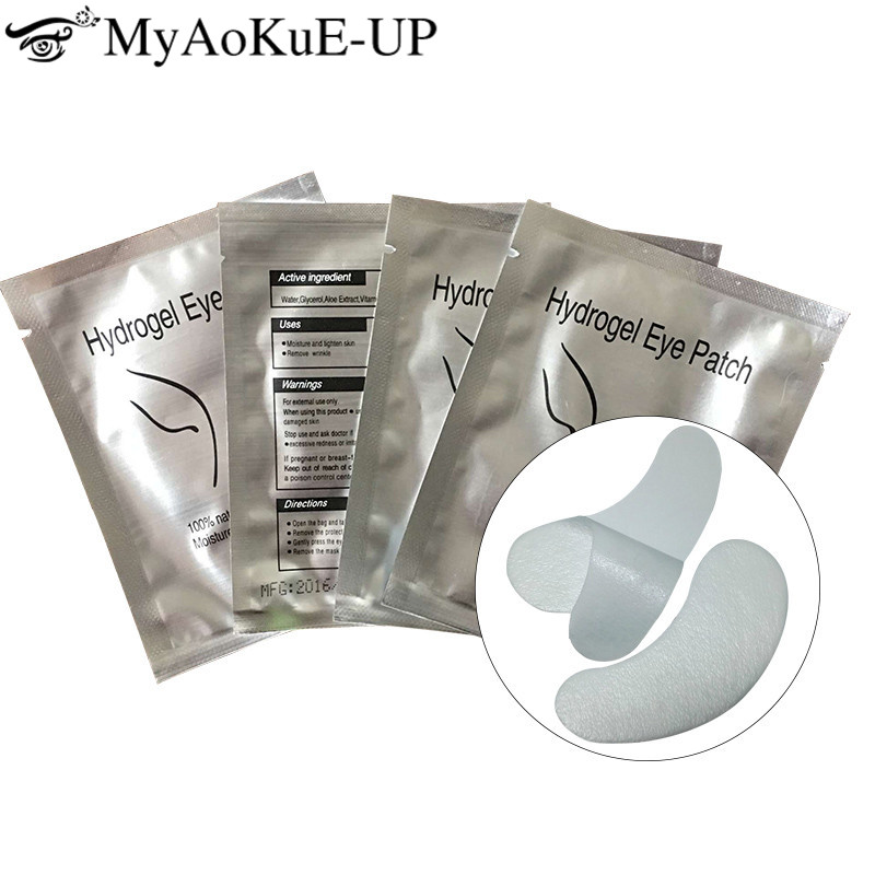 Eyelash Extension Eye Mask - Coussinets pour les yeux, 50 paires,