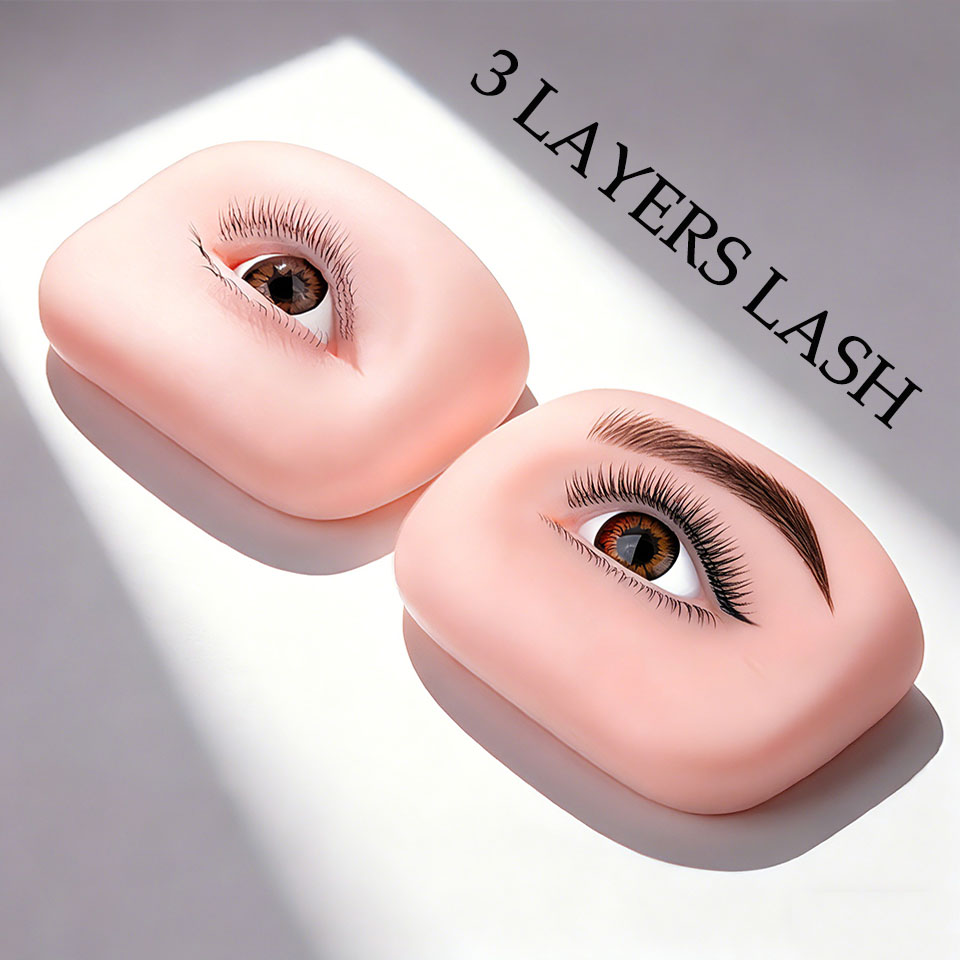 Eyelash Extension Open Eye - Nouvelle Tête de Mannequin Réaliste en