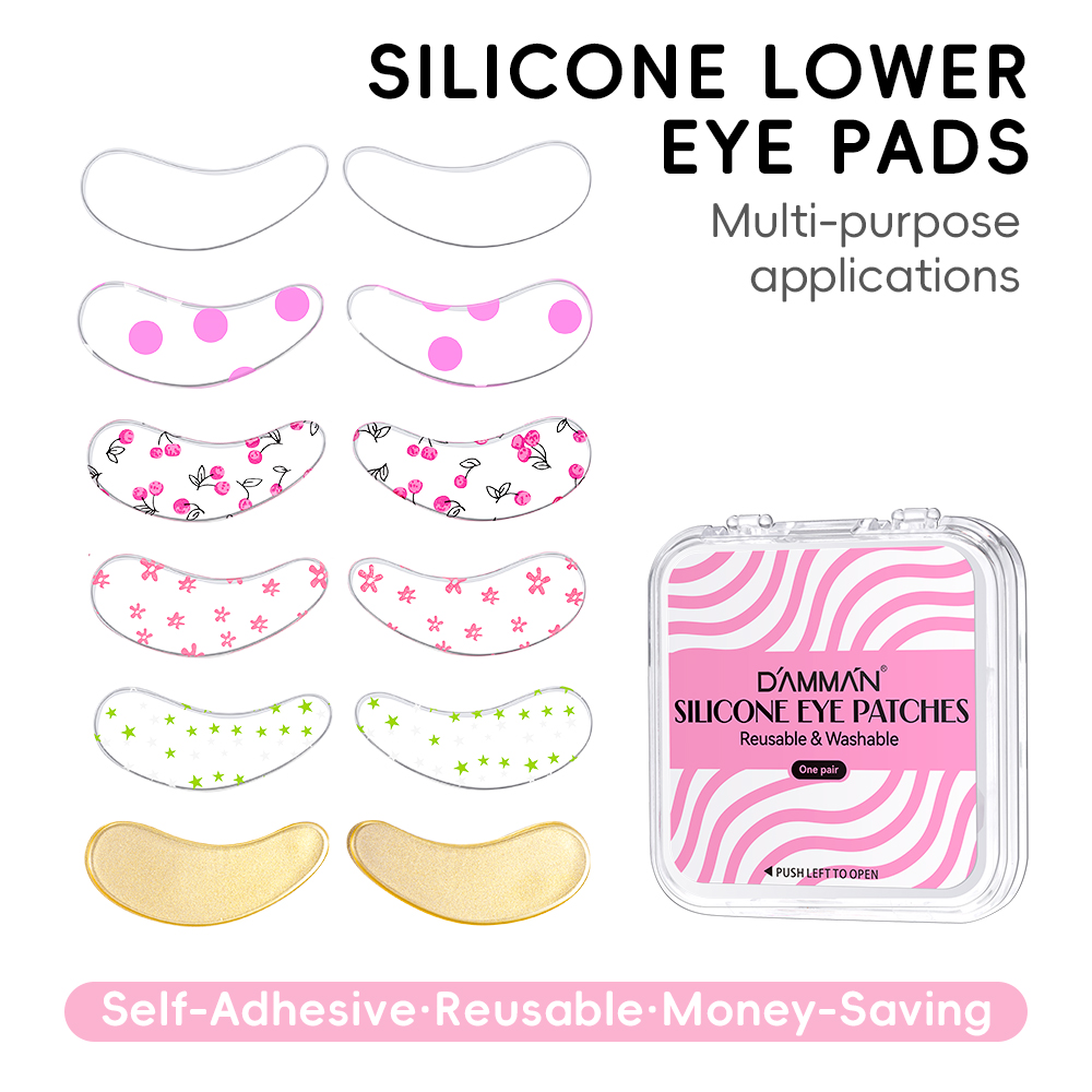 Eyelash Extension Eye Mask - DAMMAN 1/5 Paire de patchs oculaires
