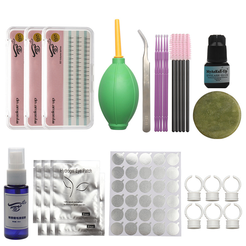 Eyelash Extension Open Eye - Kit Extension de Cils DIY 13PCS