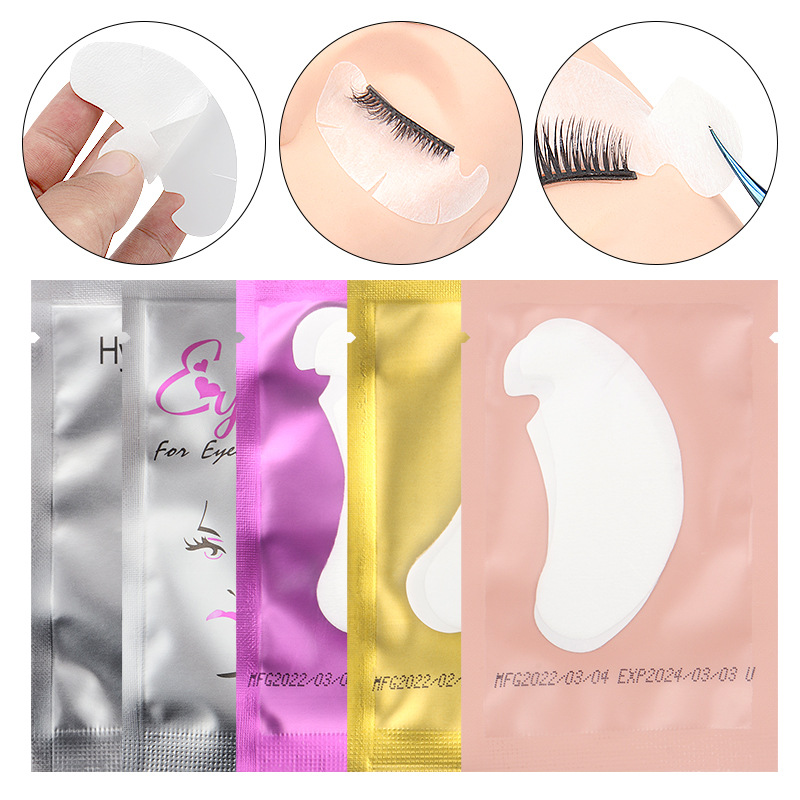Eyelash Extension Eye Mask - Coussinets de gel en forme de