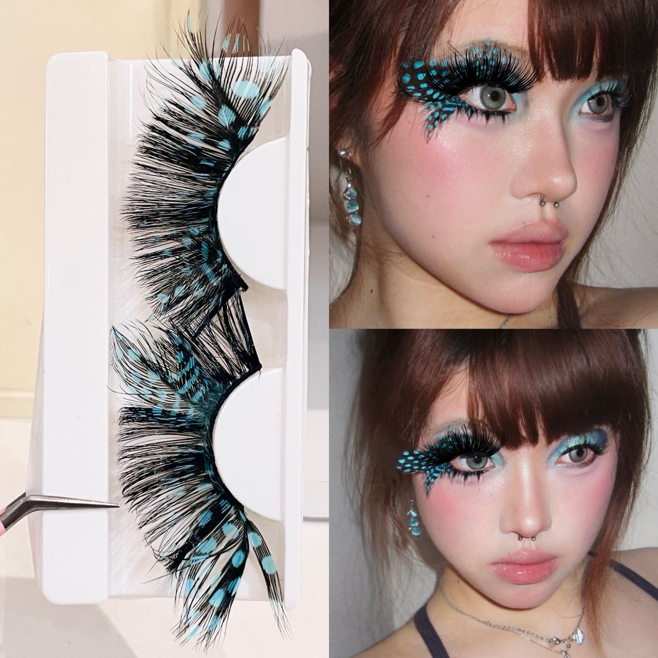 Eyelash Extension Douyin - Cils en grappe Doudoutian Butterfly, doux,