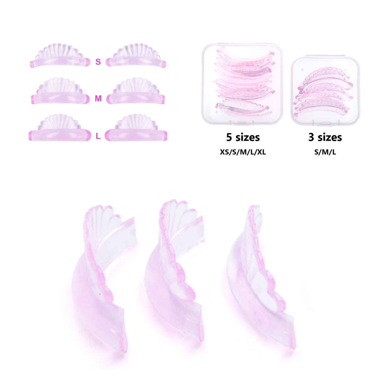 Eyelash Extension London - Coussinets en Silicone pour rehausser les