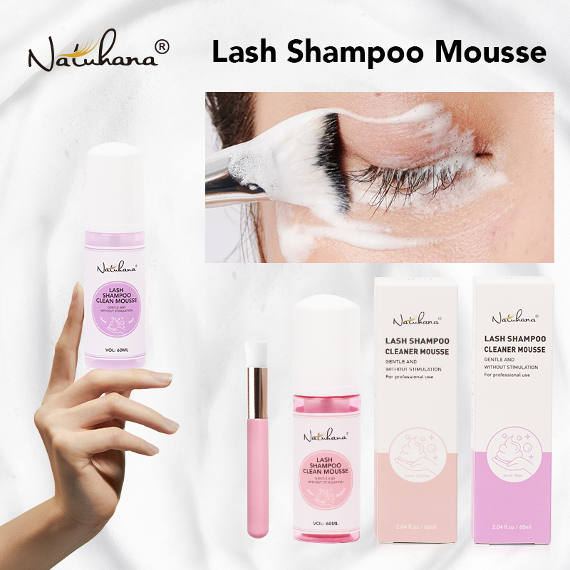 Eyelash Extension London - Natuhana 60ml Extension de cils shampooing