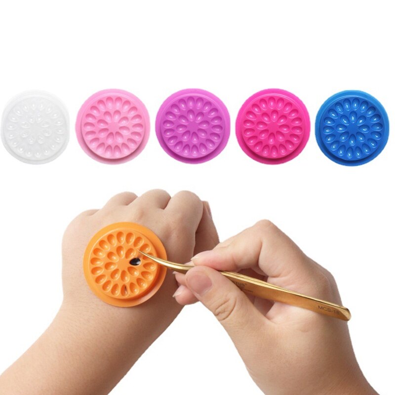 Eyelash Extension Jakarta - Porte-colle pour cils, 100 pièces, fournitures