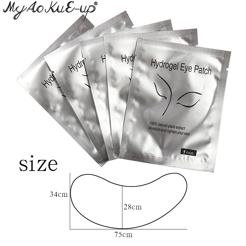 Coussinets pour les yeux, 50 p - Eyelash Extension Eye Mask avis et prix