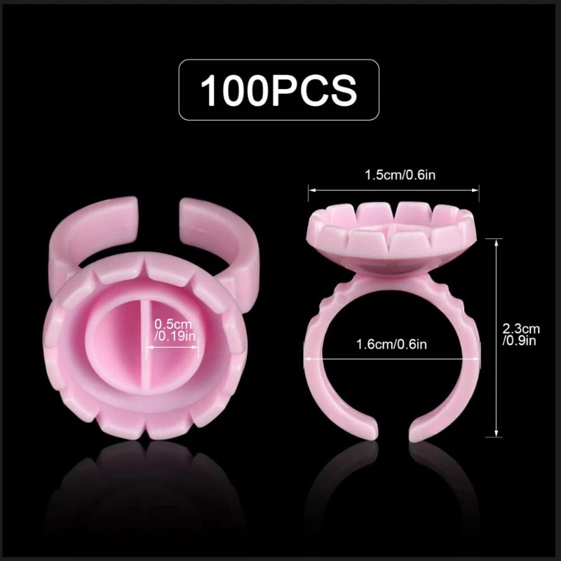 100 pièces de coupelles jetabl - Eyelash Extension Jakarta avis et prix