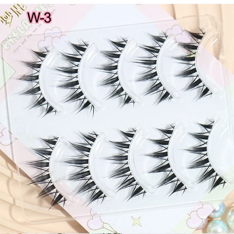 5 paires de faux cils Manga en - Eyelash Extension Douyin avis et prix