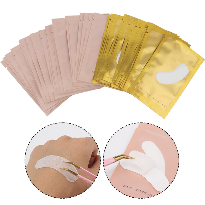 50 paires de patchs pour les y - Eyelash Extension Eye Mask avis et prix