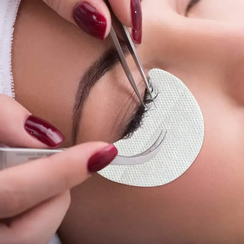 Patch autocollant jetable en c - Eyelash Extension Eye Mask avis et prix