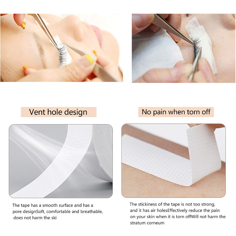 2/3 rouleaux de ruban isolant  - Eyelash Extension Eye Mask avis et prix