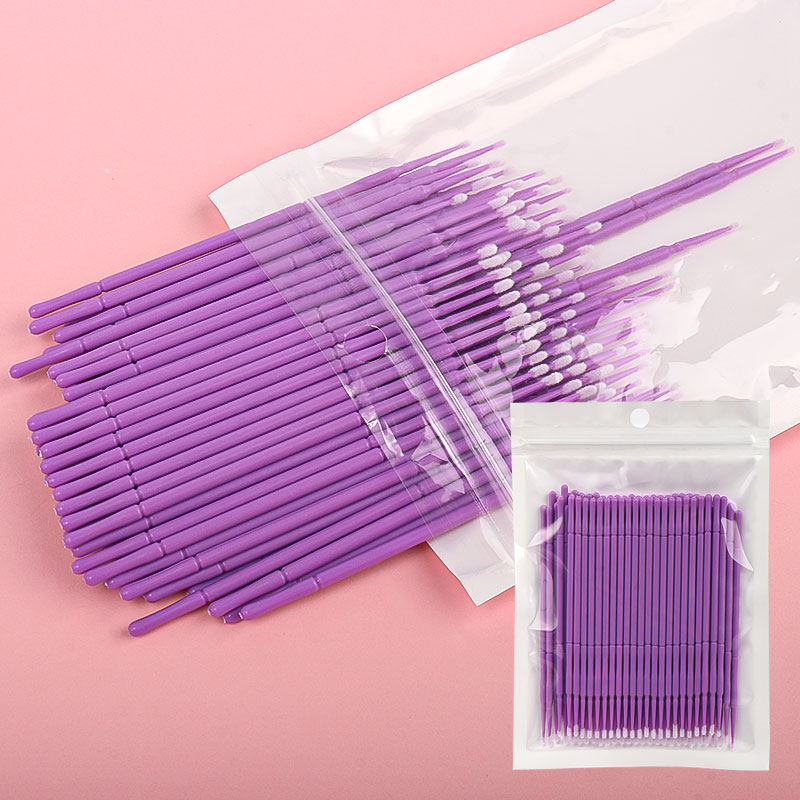 100 pièces/sac bambou Extensio - Eyelash Extension Jakarta avis et prix