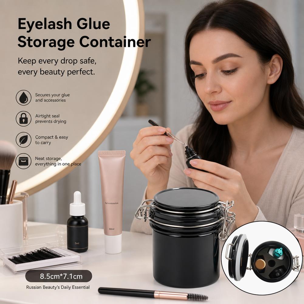 Réservoir de stockage de colle - Eyelash Extension Jakarta avis et prix