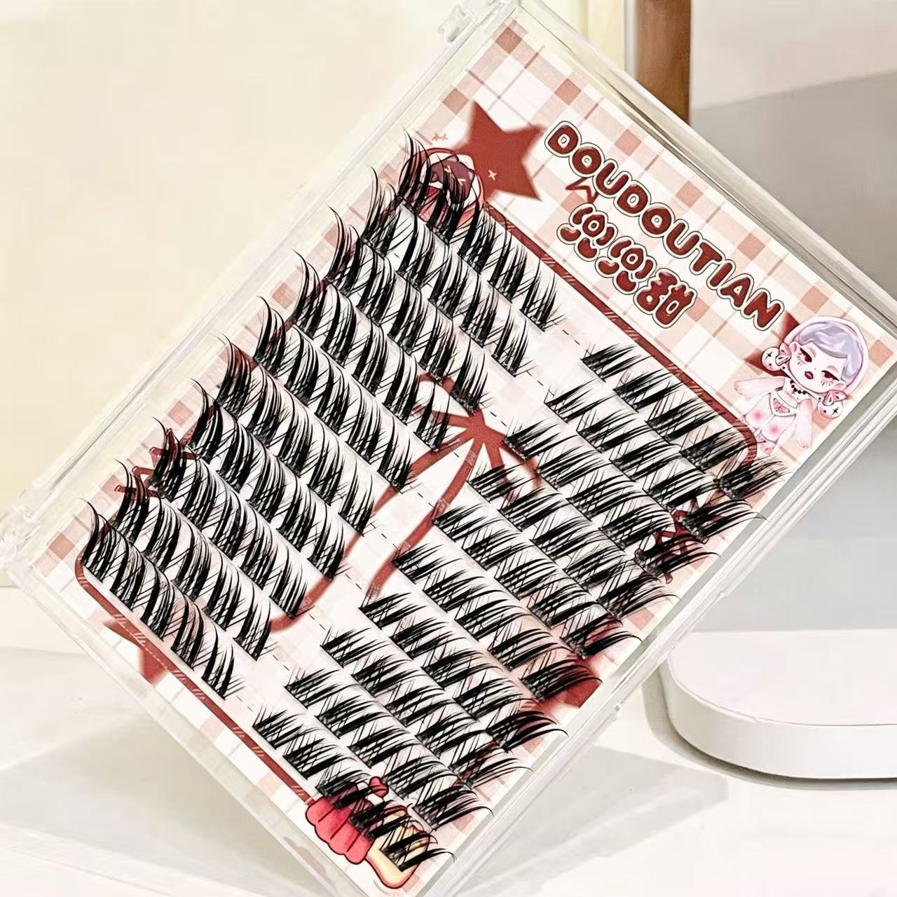 Cils ailés style renard Doudou - Eyelash Extension Douyin avis et prix
